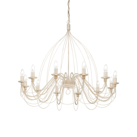 097664 Lampa wisząca corte sp12 antique white Ideal Lux - Mega RABATY w koszyku %