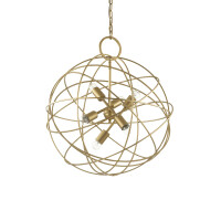 156026 Lampa wisząca konse sp6 gold Ideal Lux - Mega RABATY w koszyku %