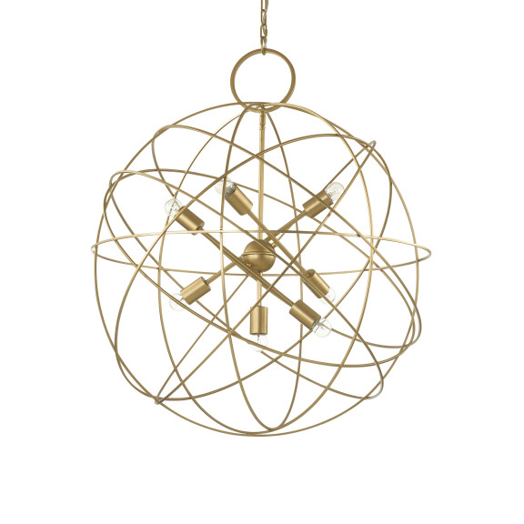 156033 Lampa wisząca konse sp7 gold Ideal Lux - Mega RABATY w koszyku %