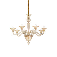 199412 Lampa wisząca brigitta sp8 amber Ideal Lux - Mega RABATY w koszyku %