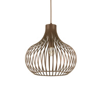205298 Lampa wisząca onion sp1 d38 brown Ideal Lux - Mega RABATY w koszyku %