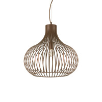 205304 Lampa wisząca onion sp1 d48 brown Ideal Lux - Mega RABATY w koszyku %