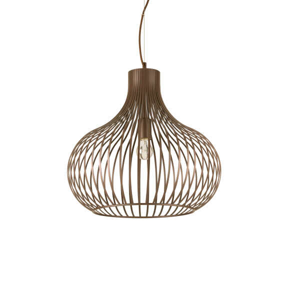 205304 Lampa wisząca onion sp1 d48 brown Ideal Lux - Mega RABATY w koszyku %