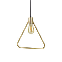 207834 Lampa wisząca abc sp1 triangle antique brass Ideal Lux - Mega RABATY w koszyku %