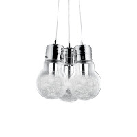 081762 Lampa wisząca luce max sp3 alluminium Ideal Lux - Mega RABATY w koszyku %