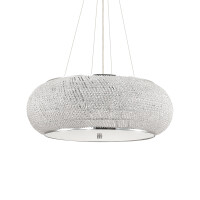 164977 Lampa wisząca pasha&apos; sp14 chrome Ideal Lux - Mega RABATY w koszyku %