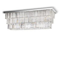 166285 Plafon martinez pl8 chrome Ideal Lux - Mega RABATY w koszyku %