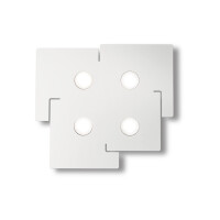 215778 Plafon totem pl4 white Ideal Lux - Mega RABATY w koszyku %