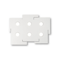 215785 Plafon totem pl6 white Ideal Lux - Mega RABATY w koszyku %