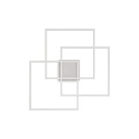 230702 Plafon frame-2 pl white Ideal Lux - Mega RABATY w koszyku %