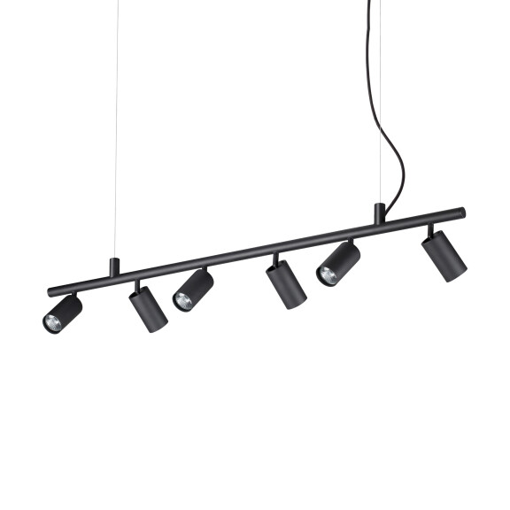 231396 Lampa wisząca dynamite sp6 black Ideal Lux - Mega RABATY w koszyku %