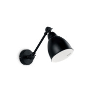 027852 Kinkiet newton ap1 black Ideal Lux - Mega RABATY w koszyku %