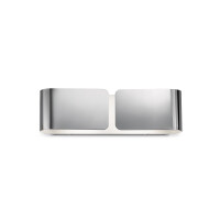 031361 Kinkiet clip ap2 small chrome Ideal Lux - Mega RABATY w koszyku %