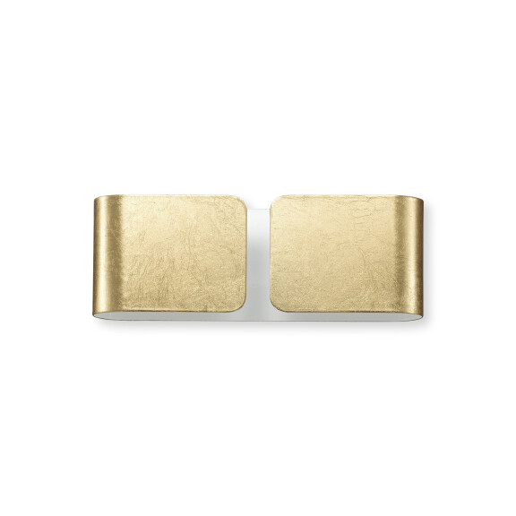 091129 Kinkiet clip ap2 mini gold Ideal Lux - Mega RABATY w koszyku %