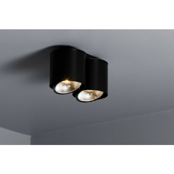 3-0129 NEX 2  LAMPA SUFITOWA NATYNKOWA biała od ręki