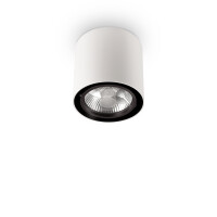 140872 Plafon mood pl1 d15 round white Ideal Lux - Mega RABATY w koszyku %