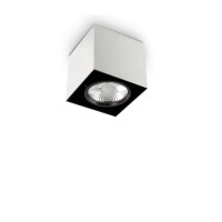 140902 Plafon mood pl1 d09 square white Ideal Lux - Mega RABATY w koszyku %