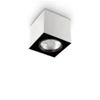 140933 Plafon mood pl1 d15 square white Ideal Lux - Mega RABATY w koszyku %