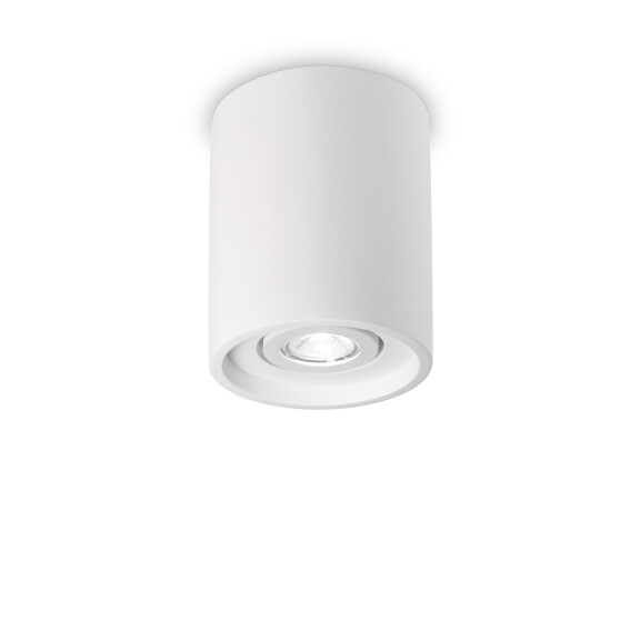 150420 Plafon oak pl1 round white Ideal Lux - Mega RABATY w koszyku %