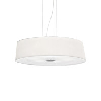 075518 Lampa wisząca hilton sp6 round white Ideal Lux - Mega RABATY w koszyku %