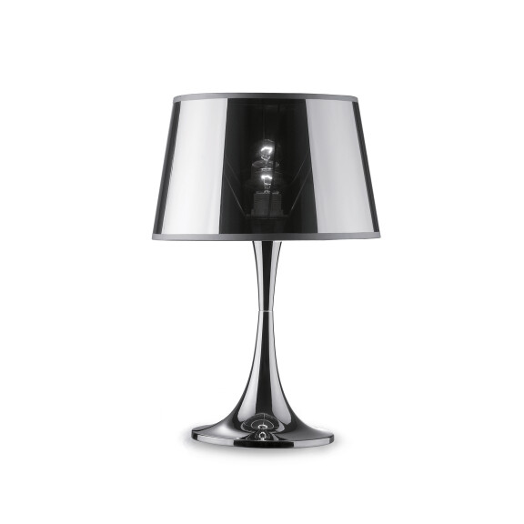 032375 Lampa stołowa london cromo tl1 big chrome Ideal Lux od ręki
