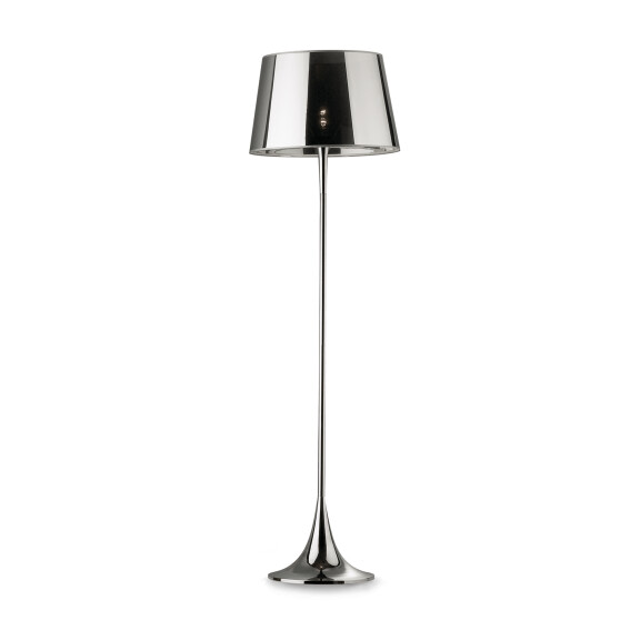 032382 Lampa stojąca london cromo pt1 chrome Ideal Lux - Mega RABATY w koszyku %