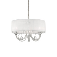 035840 Lampa wisząca swan sp3 white Ideal Lux - Mega RABATY w koszyku %