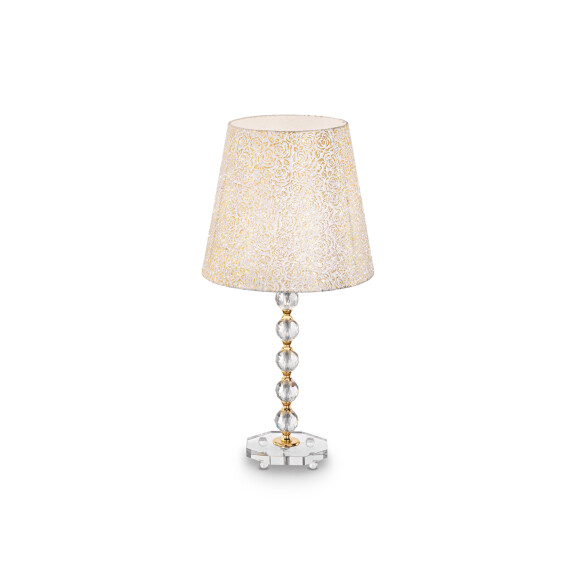 077758 Lampa stołowa queen tl1 big gold Ideal Lux - Mega RABATY w koszyku %