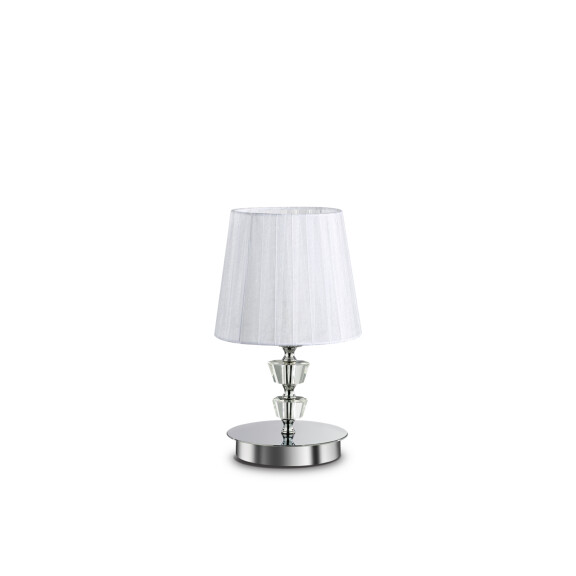 059266 Lampa stołowa pegaso tl1 small white Ideal Lux - Mega RABATY w koszyku %