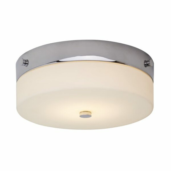 TAMAR-F-M-PC Tamar 1 Light Medium Flush Light – Polerowany chrom Elstead - Mega RABATY w koszyku %