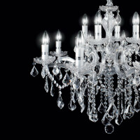 035604 Lampa wisząca florian sp12 chrome Ideal Lux - Mega RABATY w koszyku %