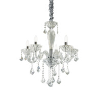 034713 Lampa wisząca tiepolo sp5 clear Ideal Lux - Mega RABATY w koszyku %