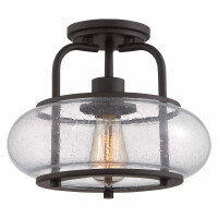 QZ-TRILOGY-SF-S Trilogy 1 Light Small Semi-Flush Elstead - Mega RABATY w koszyku %
