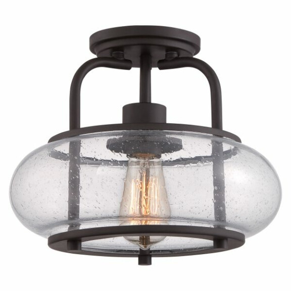 QZ-TRILOGY-SF-S Trilogy 1 Light Small Semi-Flush Elstead - Mega RABATY w koszyku %