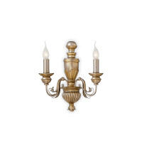 020846 Kinkiet firenze ap2 antique gold Ideal Lux - Mega RABATY w koszyku %