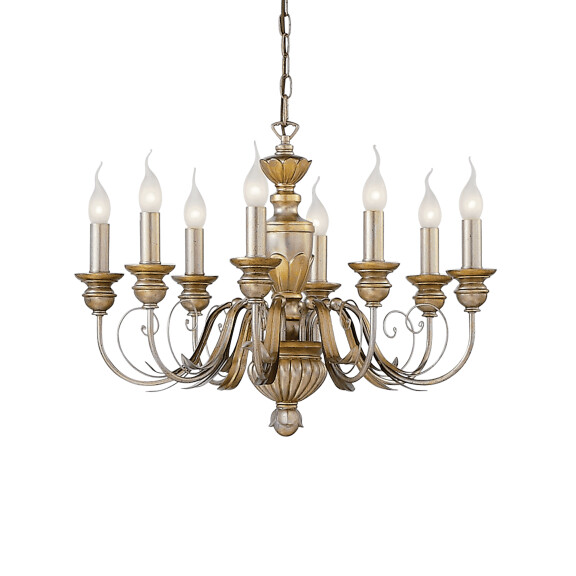 020839 Lampa stołowa firenze sp8 antique gold Ideal Lux - Mega RABATY w koszyku %