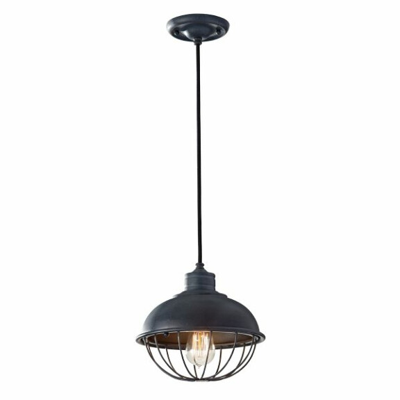 FE-URBANRWL-P-B Lampa wisząca Urban Renewal 1 – antyczne kute żelazo Elstead - Mega RABATY w koszyku %