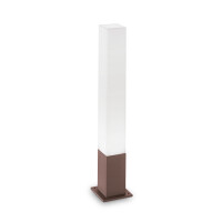 213088 Lampa stojąca edo outdoor pt1 square coffee Ideal Lux - Mega RABATY w koszyku %