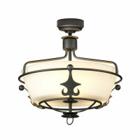 WINDSOR-SF-GR Windsor 3 Light Semi-Plush – Grafit Elstead - Mega RABATY w koszyku %