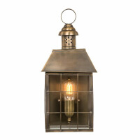 HYDE-PARK-BR Lampa ścienna Hyde Park 1 – Mosiądz Elstead - Mega RABATY w koszyku %