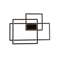 Geometric W0233D Kinkiet czarny z funkcją ściemniania światła  Maxlight