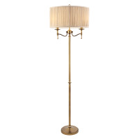 63620 Stanford antique brass 2lt lampa stojąca Interiors1900 - MEGA rabaty w koszyku %