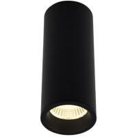 Long C0154 lampa sufitowa/plafon okrągły czarny Maxlight