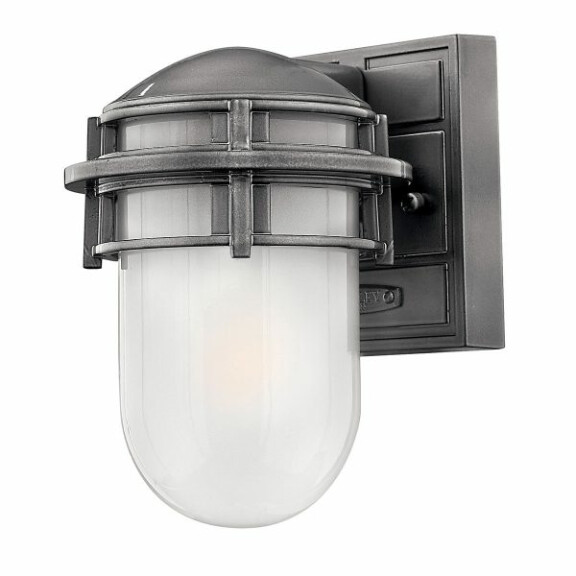HK-REEF-MINI-HE Latarnia Reef Mini 1 Light – Hematyt Elstead - Mega RABATY w koszyku %