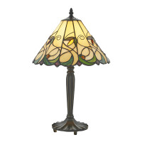 64195 Tiffany Jamelia 1lt lampa stołowa Interiors1900 - MEGA rabaty w koszyku %
