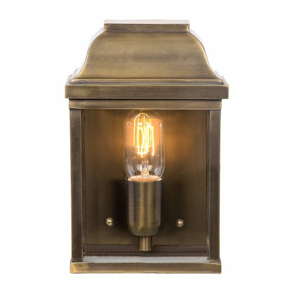 VICTORIA-BR Lampa ścienna Victoria 1 Light – Mosiądz Elstead - Mega RABATY w koszyku %
