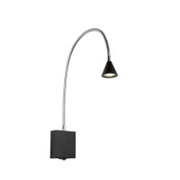 18293/03/30 LAMPA BUDDY KINKIET BLACK  - Mega RABATY W KOSZYKU %