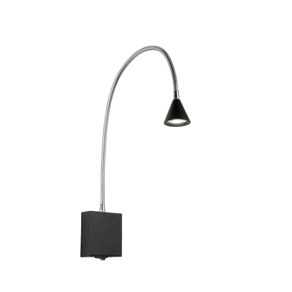 18293/03/30 LAMPA BUDDY KINKIET BLACK  - Mega RABATY W KOSZYKU %