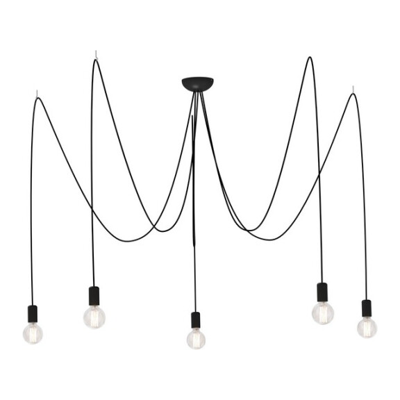 6788 SPIDER V LAMPA WISZĄCA BLACK--rabaty 15% w koszyku