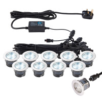 76617 IkonPRO CCT 6500K/Blue 45mm kit IP67 0.75W Saxby - MEGA rabaty w koszyku %